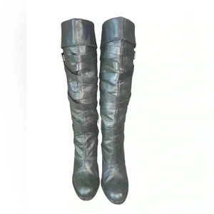 Michael Kors Women’s Greenwich Tall Belted Knee High Riding Boots Size 71/2.